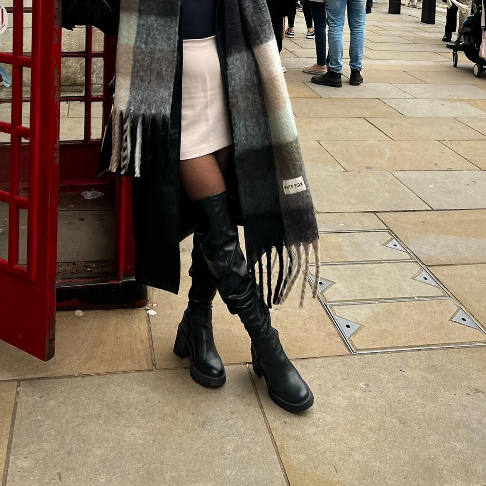 Zara Black Winter & Rain Boots